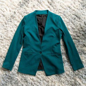 Mossimo Supply Co Teal Womens Knit Blazer Small